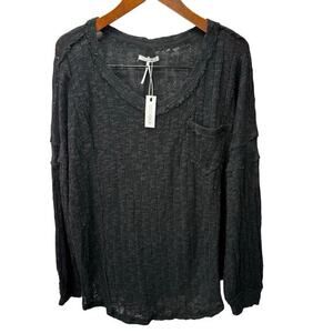 Stitchdrop Women’s Sweater sz M Oversized Open Knit NEW # H43